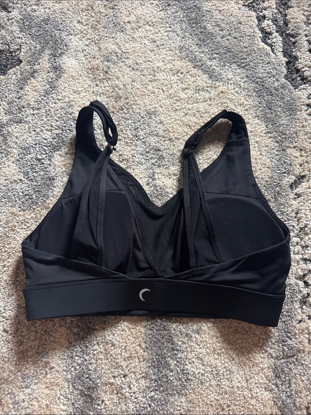 ZYIA Black V-Neck Seamless Comfort Bralette - Picture 3 of 5